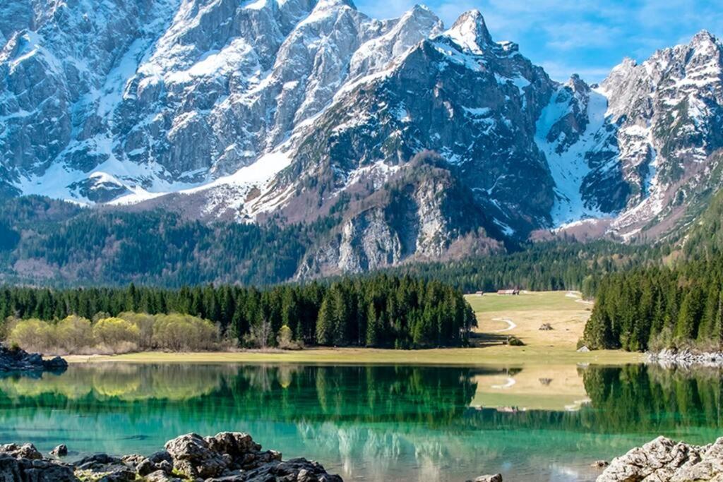 Lussuosa Suite In Montagna Con Wifi E Netflix 塔尔维西奥 外观 照片